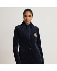 Ralph Lauren - Bullion Stretch-Cotton Corduroy Blazer - Lyst