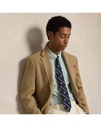 Polo Ralph Lauren - Slim Fit Striped Stretch Poplin Shirt - Lyst