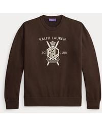 Ralph Lauren - Crest Cotton-Cashmere Sweatshirt - Lyst