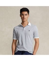 Ralph Lauren - Classic Fit Print Soft Cotton Polo Shirt - Lyst