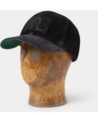 Ralph Lauren - Ralph Lauren Roughout Suede Trucker Cap - Lyst