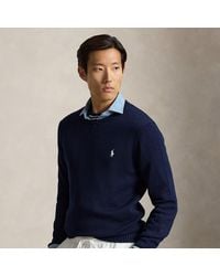 Polo Ralph Lauren - Cotton Crewneck Sweater - Lyst