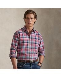 Polo Ralph Lauren - Custom-Fit Tattersall-Oxfordhemd - Lyst