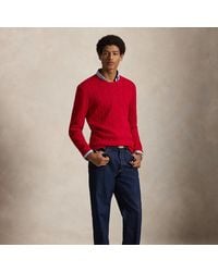 Ralph Lauren - The Iconic Cable-Knit Cashmere Sweater - Lyst