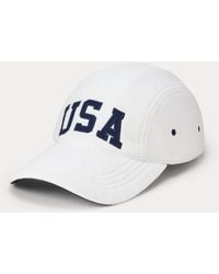 Ralph Lauren - Flag Fleece Cap - Lyst