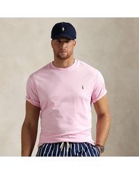 Ralph Lauren - Taglie Plus - Maglietta a girocollo in cotone morbido - Lyst