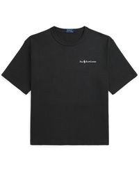 Polo Ralph Lauren - Ruimvallend Jersey T-shirt Met Logo - Lyst