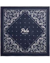 Polo Ralph Lauren - Logo Paisley Cotton Bandanna - Lyst
