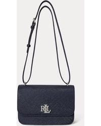 Ralph Lauren - Sophee Medium Leren Tas Met Textuur - Lyst