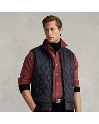 Polo Ralph Lauren Quilted Hybrid Gilet - Blue