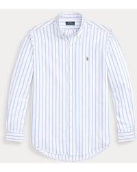 Polo Ralph Lauren - Camisa Oxford De Rayas Custom Fit - Lyst