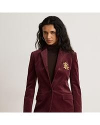 Ralph Lauren - Bullion Stretch-Cotton Corduroy Blazer - Lyst