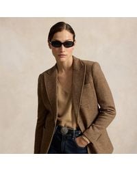 Polo Ralph Lauren - Single-Breasted Wool-Cotton Blazer - Lyst