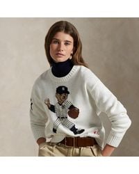 Polo Ralph Lauren - Polo Ralph Lauren Lauren Yankees Jumper - Lyst