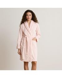 Ralph Lauren - Aran-Clipped Chenille Shawl-Collar Robe - Lyst