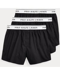 Polo Ralph Lauren - 3 Stuks Katoenen Boxershorts Met Stretch - Lyst