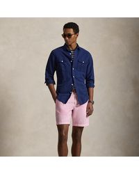 Polo Ralph Lauren - 21.5 Cm Classic Fit Linen-Cotton Shorts - Lyst