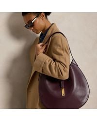 Polo Ralph Lauren - Polo Id Large Calfskin Shoulder Bag - Lyst