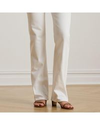 Ralph Lauren - High-Rise Straight Jean - Lyst