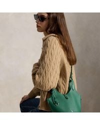 Polo Ralph Lauren - Polo Play Small Leather Tote & Crossbody - Lyst