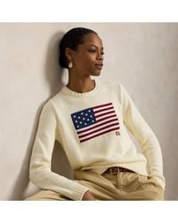 Polo Ralph Lauren - Flag Knit Jumper - Lyst