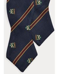 Polo Ralph Lauren - Striped Silk Twill Club Bow Tie - Lyst