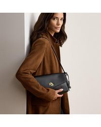 Ralph Lauren - Nappa Leather Medium Farrah Shoulder Bag - Lyst