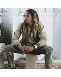 RRL - Camo Poplin Cargo Field Trouser - Lyst