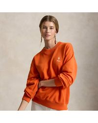 Polo Ralph Lauren - Fleece Logo Crewneck - Lyst
