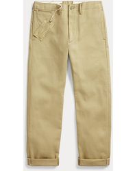 rrl poplin flight pant