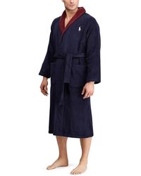 ralph lauren hooded dressing gown