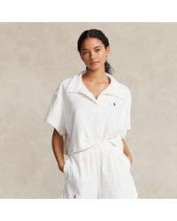 Polo Ralph Lauren - Set Van Badstof Polo-shirt En Short - Lyst