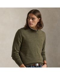 Polo Ralph Lauren - Slim Fit Washable Wool Crewneck Jumper - Lyst