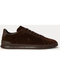 Polo Ralph Lauren - Heritage Court Ii Suede Trainer - Lyst