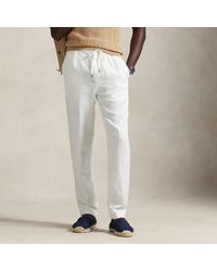 Polo Ralph Lauren - Lateef Slim Tapered Fit Linen Trouser - Lyst