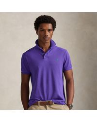 Polo Ralph Lauren - Slim Fit Mesh Polo Shirt - Lyst