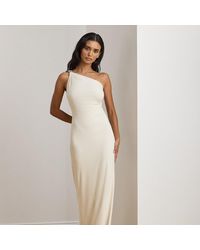 Ralph Lauren - Jersey One-Shoulder Gown - Lyst