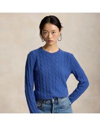 Polo Ralph Lauren - Cable-knit Cashmere Jumper - Lyst