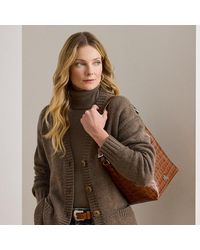 Ralph Lauren - Cardigan in misto lana con scollo a V - Lyst