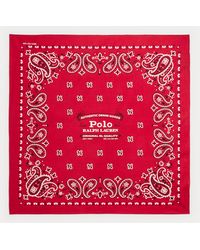 Polo Ralph Lauren - Logo Cotton Bandana - Lyst