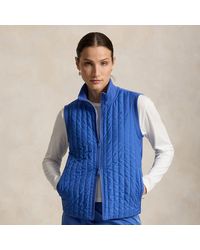 Ralph Lauren - Hybrid Full-Zip Gilet - Lyst