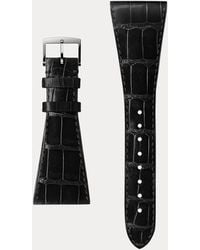 Ralph Lauren - Rl867 32 Mm Alligator Watch Strap - Lyst
