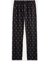 Ralph Lauren - Printed Pony Cotton Pajama Pants - Lyst