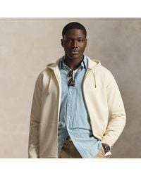 Ralph Lauren - Double-Knit Full-Zip Hoodie - Lyst