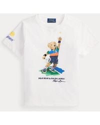 Polo Ralph Lauren - Ralph Lauren Boy's Us Open Polo Bear Cotton Tee - Lyst