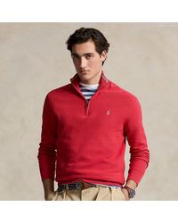 Polo Ralph Lauren - Pullover mit Viertelreißverschluss - Lyst