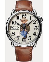 Polo Ralph Lauren - 42 Mm Horloge Met Cowboy Polo Bear - Lyst