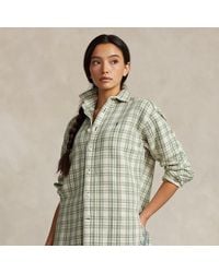 Ralph Lauren - Camisa de algodón con cuadros Relaxed - Lyst