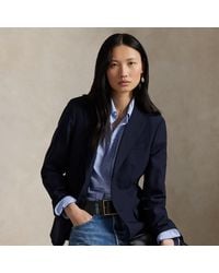 Ralph Lauren - Single-Breasted Stretch Wool Blazer - Lyst