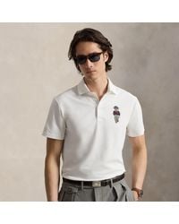 Ralph Lauren - Tailored Fit Polo Bear Performance Polo - Lyst